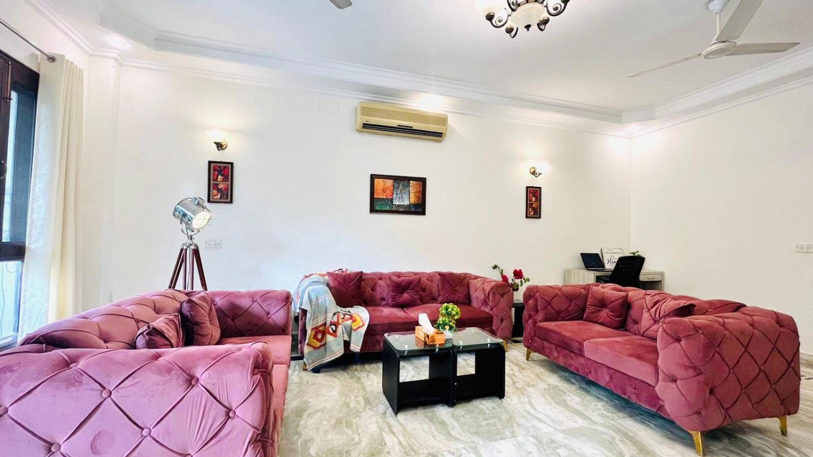 Olive Serviced Apartments - Defence Colony Nova Deli Quarto foto